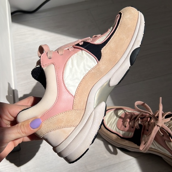 Pink Chanel Trainers - Picture 5 of 9
